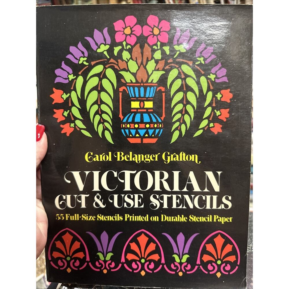 Victorian Cut and Use Stencils :‎ 55-Full-Size Stencils Printed on Durable